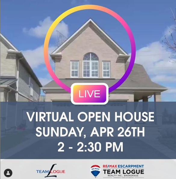 Instagram Graphic for a Virtual Open House