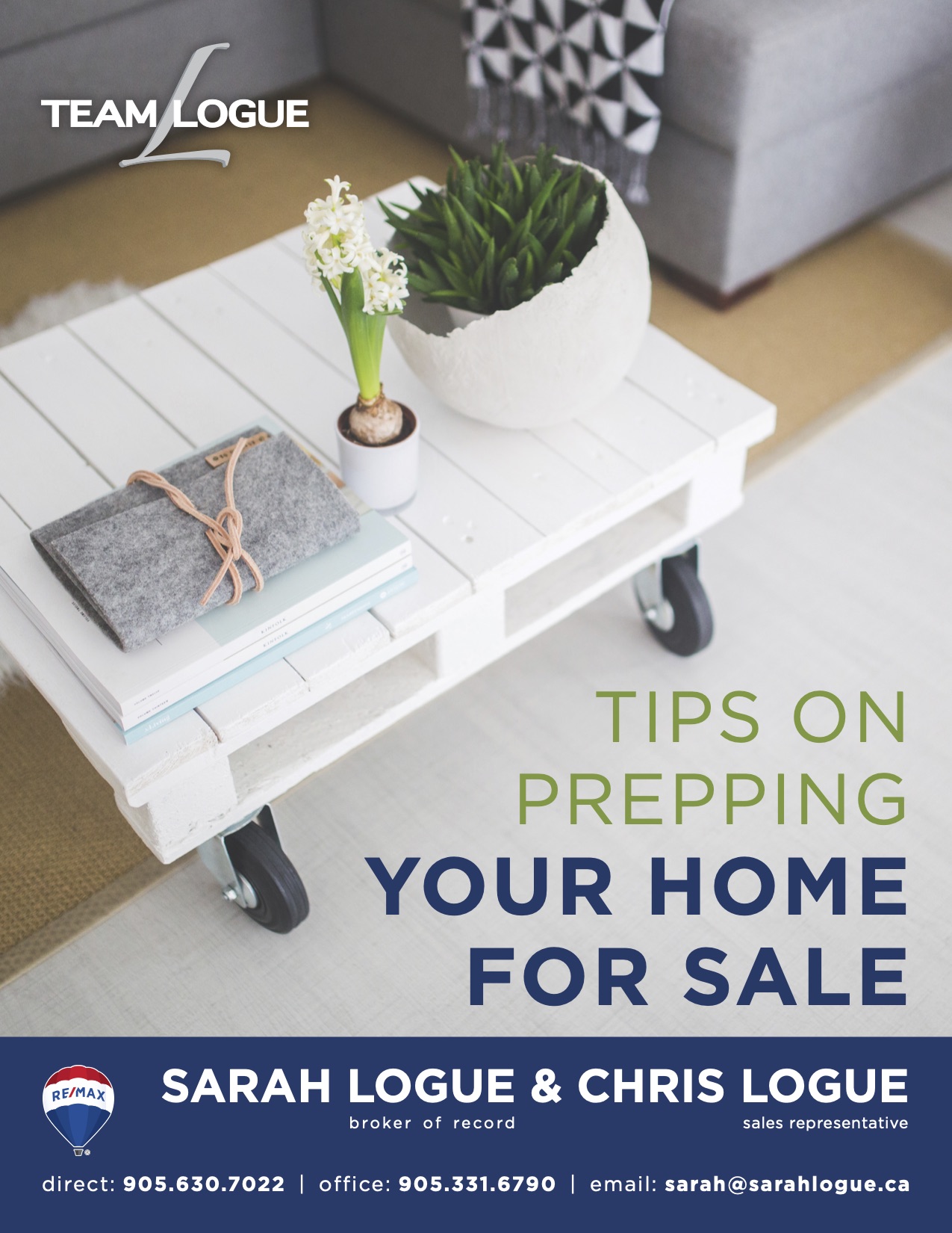 Tips on prepping Your Home For Sale Guide | Team Logue Real Estate Burlington